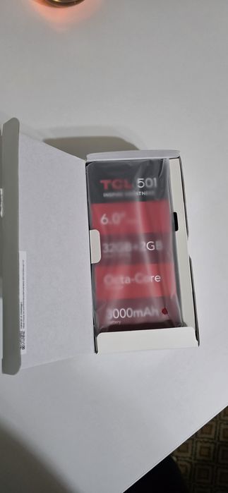 Telefon mobil TCL 501, 2GB RAM, 32GB, 4G, Prime Black