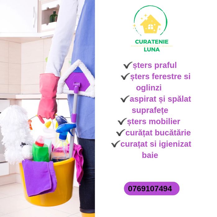 Firma de curatenie Bucuresti-Ilfov