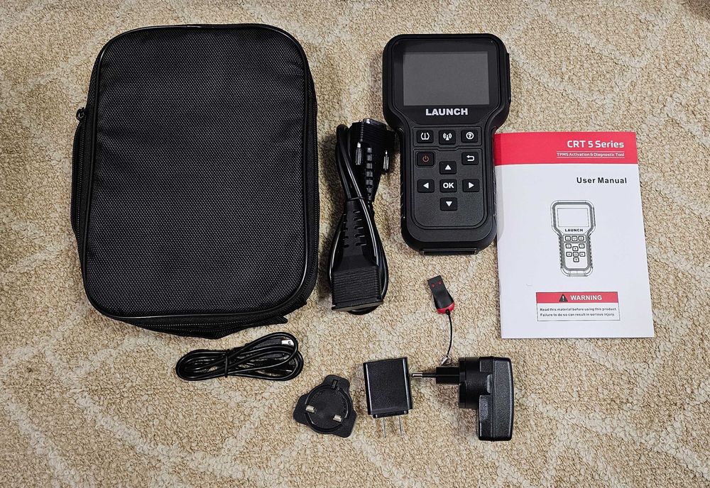 Diagnoza LAUNCH CRT5011E TPMS Read/Erase DTCs Relearn/Tire Pressure