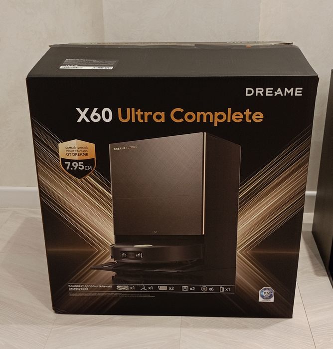 Dreame X60 ultra complete black and white