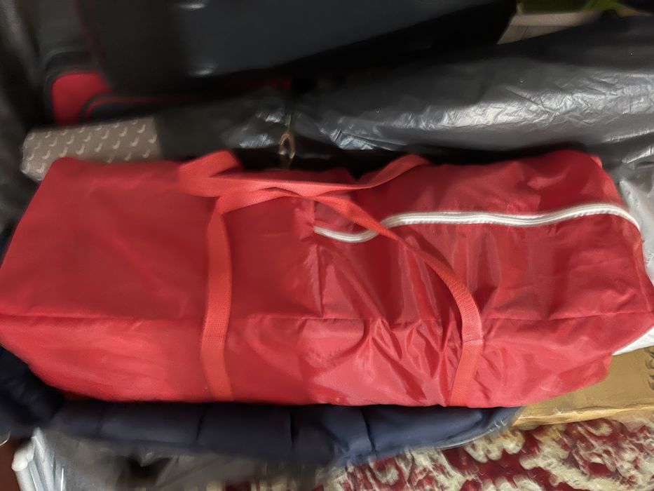 Patut Pliant pe 2 Niveluri, plasa tantari,geanta transport inclusa