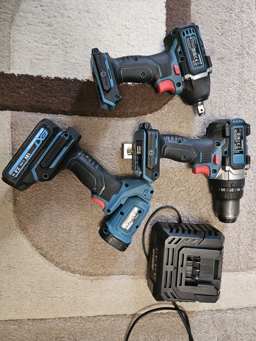 Set bormasini Erbauer 18V