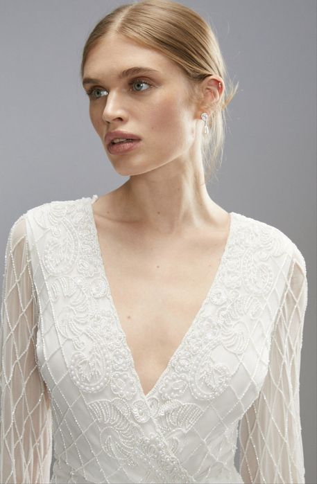 Rochie alba marime 42