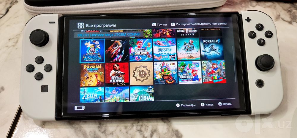 Nintendo Switch Oled прошитый и с играми (microSD 256 gb)