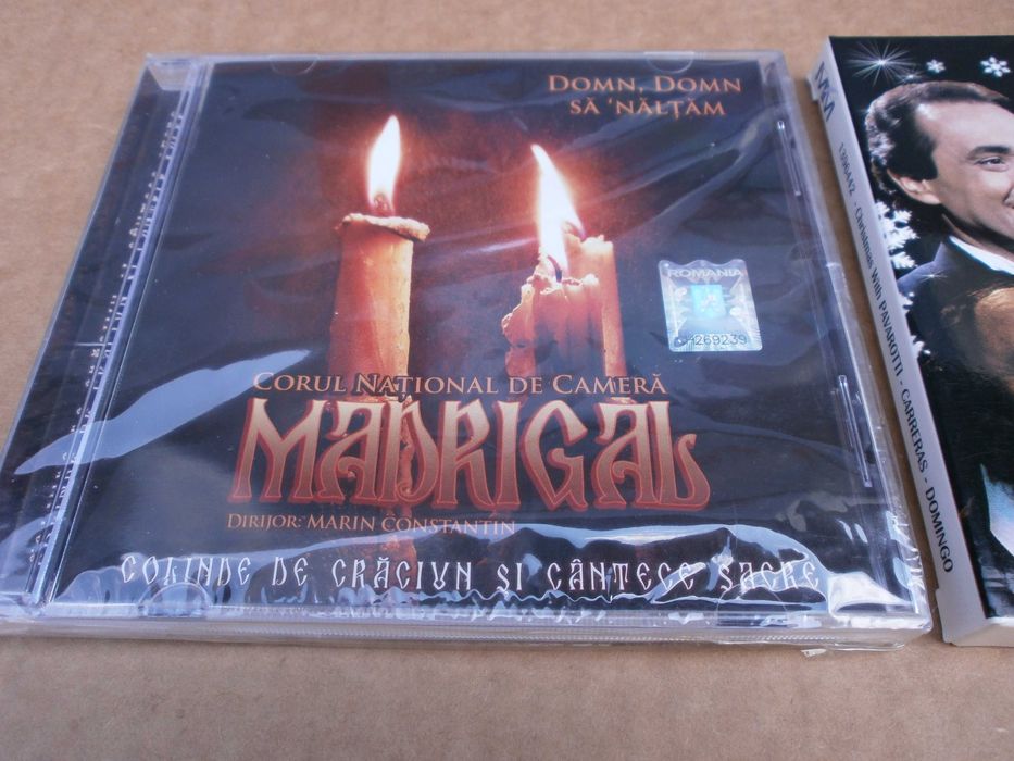 set cd uri pavarotti carreras domingo si madrigal