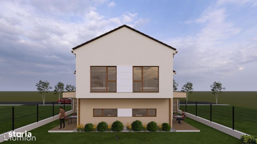 Duplex cu 4 camere de vanzare in localitatea Dumbravita
