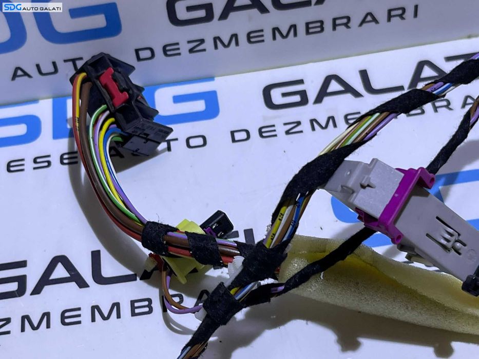 Cablaj Instalatie Electrica Usa Portiera Stanga Fata Sofer cu Defect Volkswagen Golf 6 2008 - 2014 Cod 5K4971120DF [D0718]