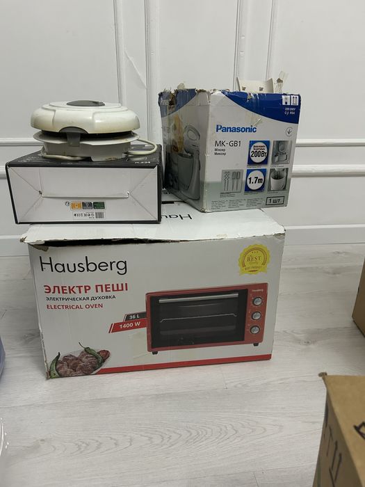 Продам печи и орешница миксер