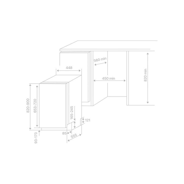 Посудомоечная машина От маленьких до больших размерах есть установка