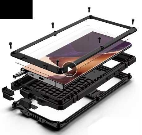 Метален Ултра здрав протектор за Samsung S 23 Ultra