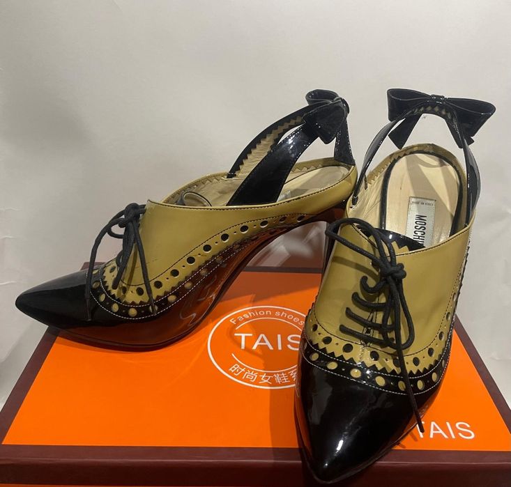 Продам б/у кожаную обувь.