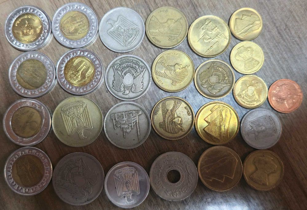 монети Египет 26 бр