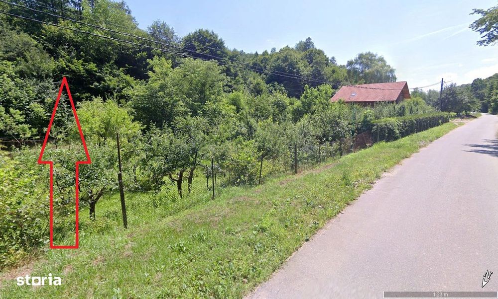 1.413mp extravilan Valea Vețelului zonă retrasă