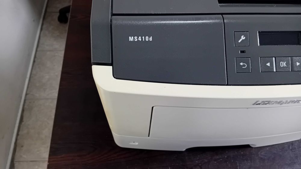 Отличен! Лазерен принтер Lexmark MS410d с дуплекс