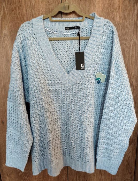 Пуловери нови с етикет - кашмир, ангора, камилска вълна, с брошки