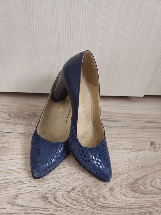 Pantofi bleumarin Luvabe Lux