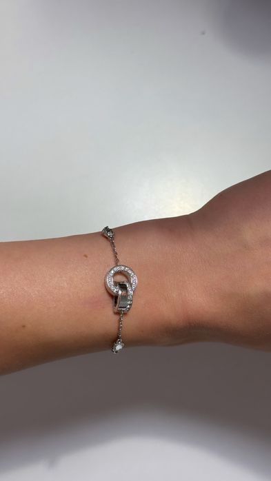 Swarovski гривна с кристали