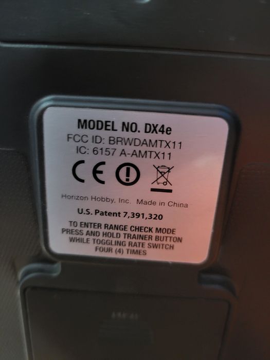 Апаратура RC Spektrum DX4e