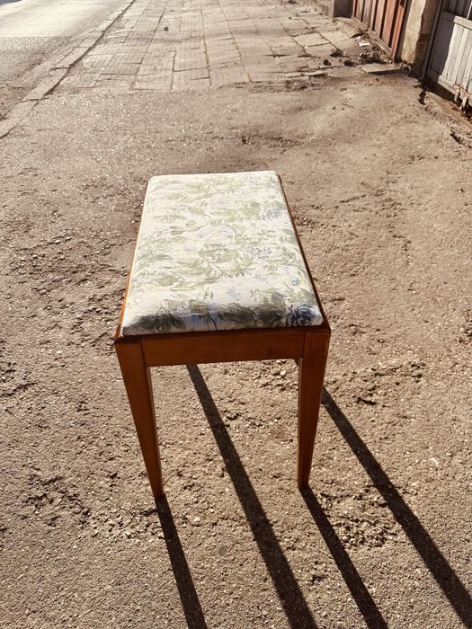 Винтидж пейка / табуретка – шведски дизайн, Mid-Century