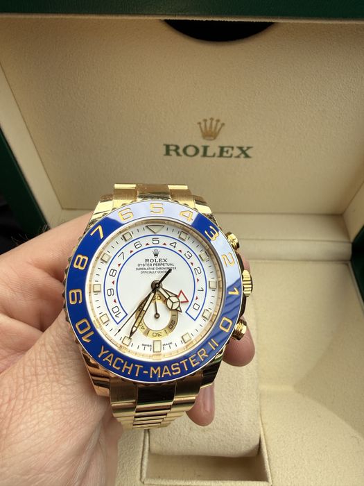 Rolex Yacht Master II 18k yellow Gold Mod Nou