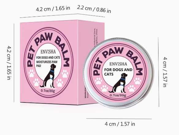 Balsam hidratant labute caini si pisici! Ingrediente naturale, lick-safe!