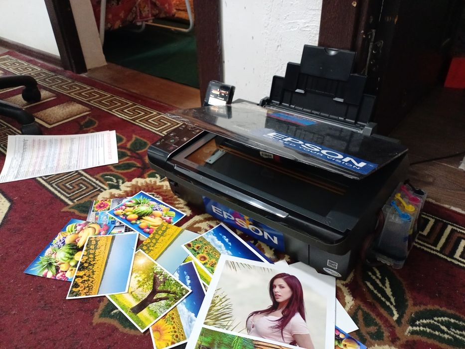 Epson 410 KOPY_SKANerli rangli printer dyuzi 100% Idialni ishga tayyor