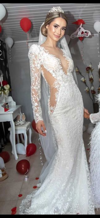 Rochie de mireasă sirenă