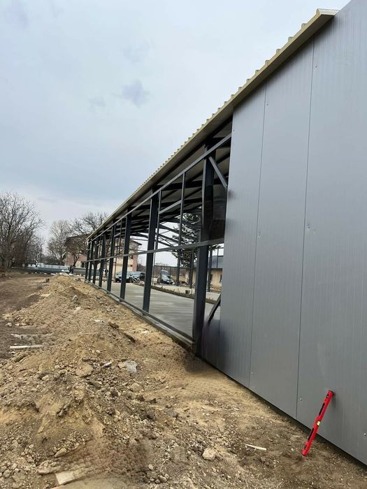 Vand hale metalice asiguram si montaj lucrăm fără avans