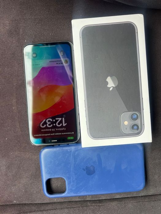 Iphone 11 с каробкой