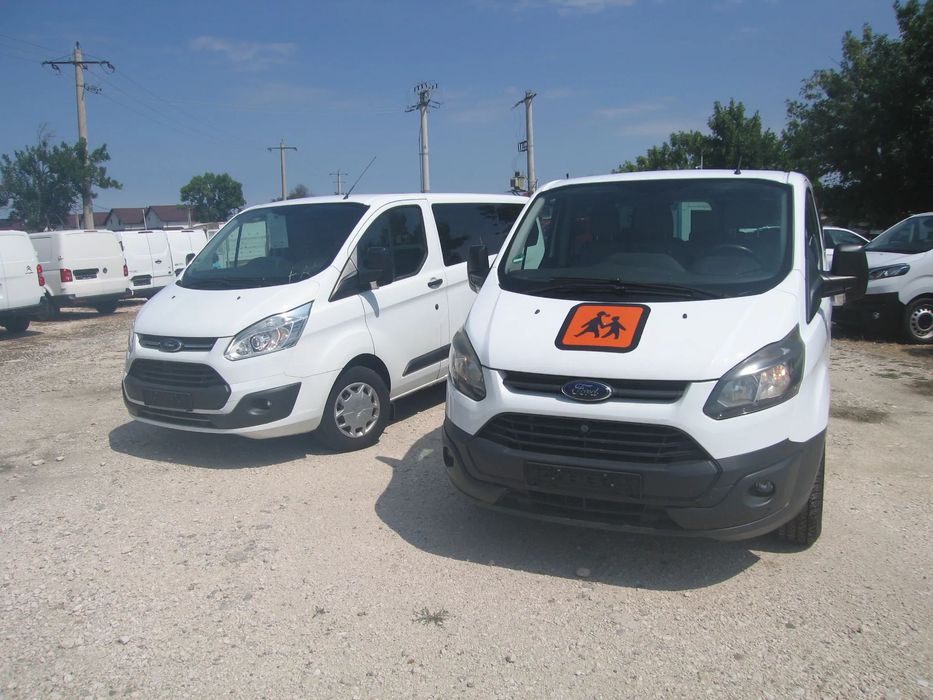 Ford RANSIT  CUSTOM , 9 Locuri  XL , L1 - H 1. AC FATA SPATE Custom 9 Loc. Euro V , AC Fata - Spate Separat .