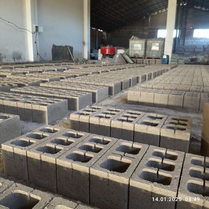 Облицовочный Шлакоблок 39*19 размер Козырек тумба