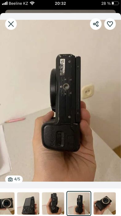 Sony a6300 body 4K 30fps