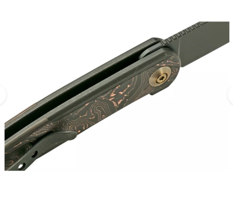 Джобен сгъваем нож титан  WE Knife Smooth Sentinel WE20043-6 от титани