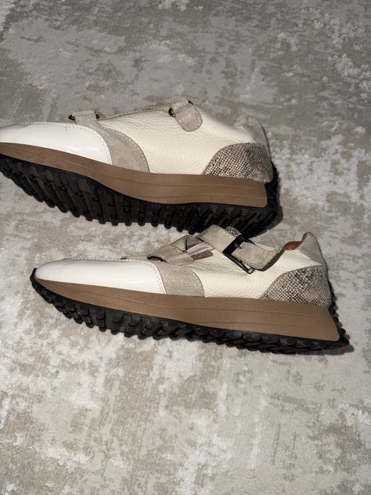 Кроссовка натуральная кожа