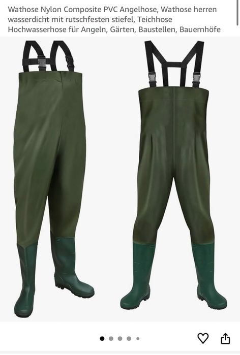 Cizme pentru pescuit cu bretele