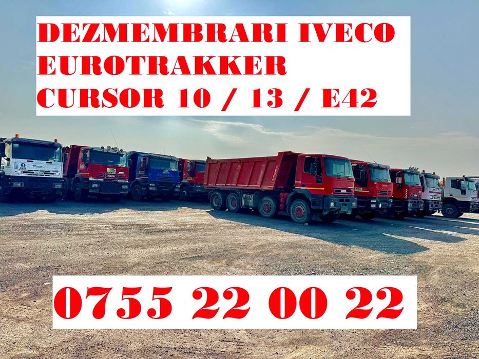 Dezmembrez *  Trakker 8x4 Camion Basculabil MAN Astra Iveco Mercedes Scania Volvo Daf AXE GRUPURI BENE CILINDRII Multiplicatori  -  DEZMEMBRARI