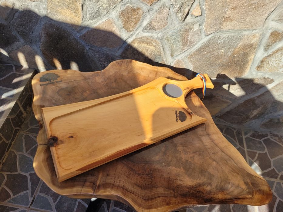 Platourii cu sosiere și rasina epoxy