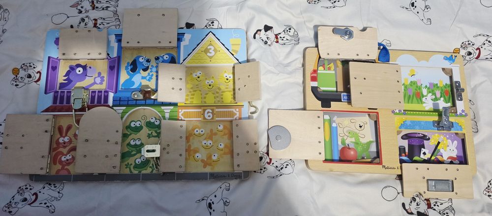 Joc de dezvoltare a abilitatilor, Melissa&Doug, Locks And Latches