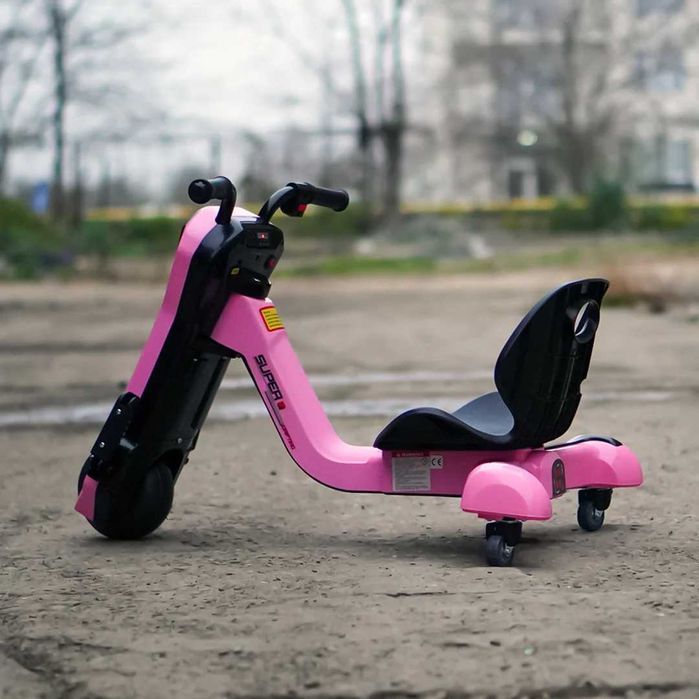 Tricicleta electrica pentru copii Kinderauto Slider 360 12V Pink