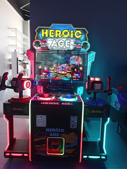 игровой автомат на 2 человека. Веселые аттракционы