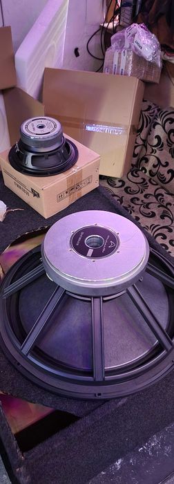 Озвучаване 2х18 и 2х15 инча cerwin vega Стъпало 10k