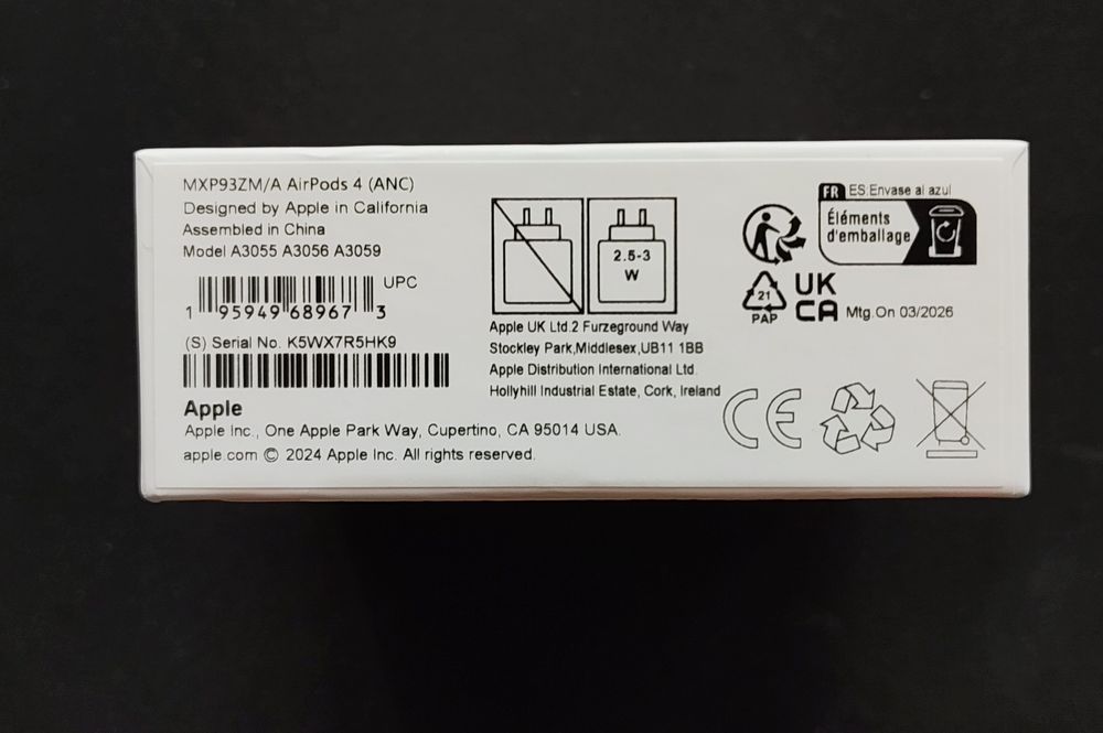Продавам чисто нови Airpods 4 ANC