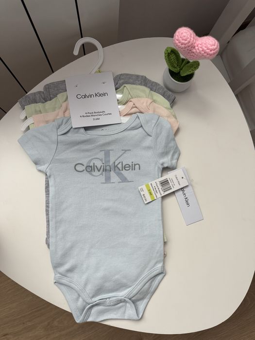 Calvin Klein - бебешки бодита 4бр