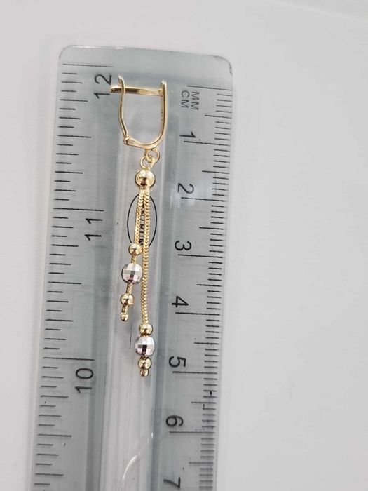Cercei aur, 14k, 3g (b 68235.2 Ag2 Tudor1)