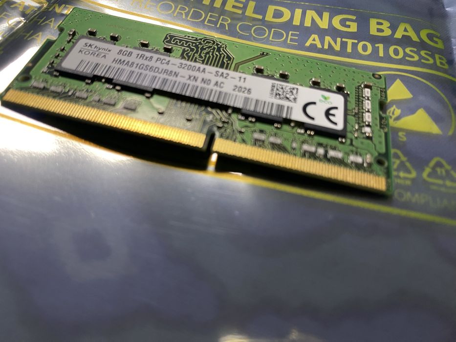 Memorie RAM laptop SO-DIMM DDR4 Hynix 8Gb PC4-3200 MHz