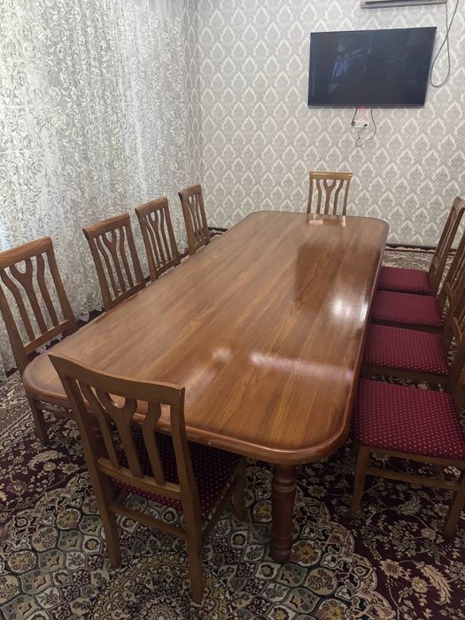 Стол стуллари 10дона