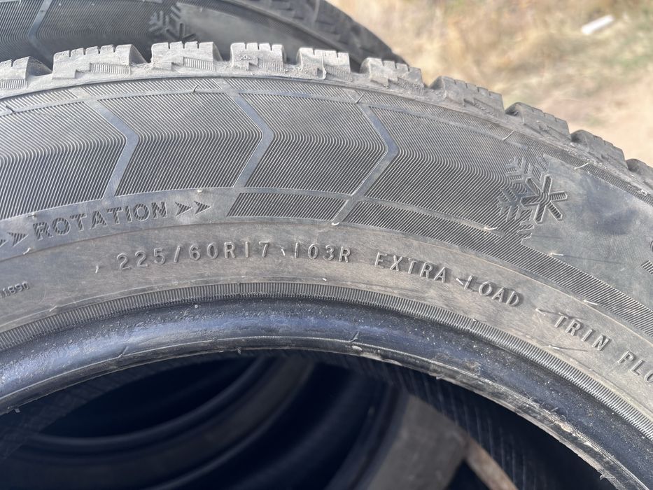 Продам зимнюю резину 225х60х17
