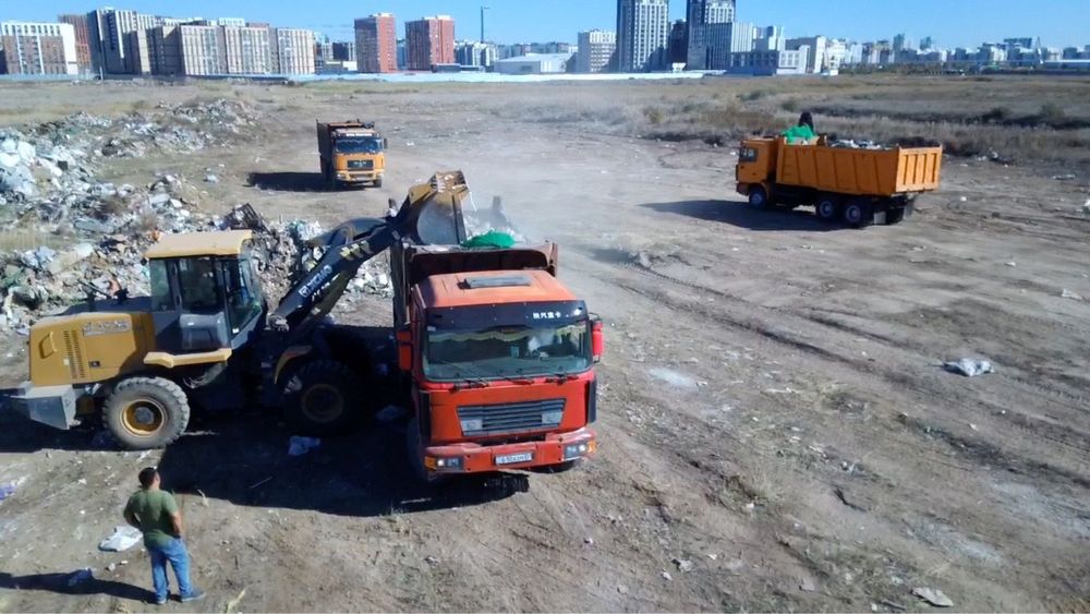 Вывоз мусора/грунта/снега. Услуги самосвалов