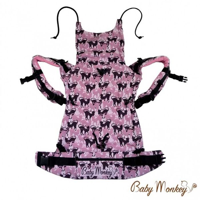 от 5+ месеца | Ергономична раница Baby Monkey Regolo - Catlike