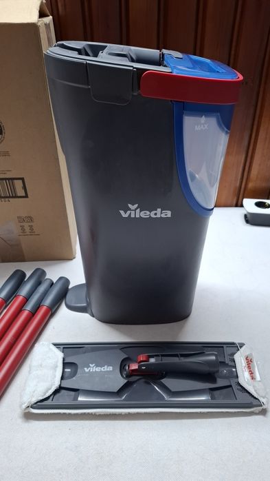 Vileda H2prO, моп кофа 2 резервоара, технология за отделяне водата.